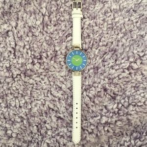 Anne Klein Blue and Green Watch